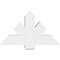 Ekena Millwork Kennewick Architectural Grade PVC Gable Bracket, 36"W x 21"H x 6"D x 6"F, 14/12 Pitch GBP036X21X0606KEN00 - alternate 4
